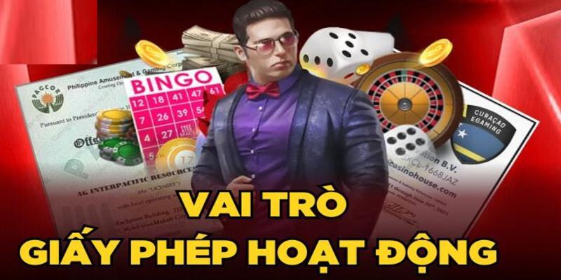 Những giấy phép đang được cung cấp tại F168 2025